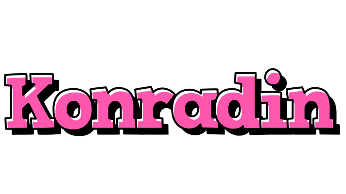Konradin girlish logo