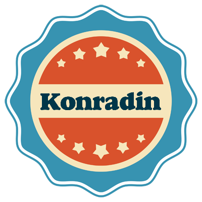 Konradin labels logo