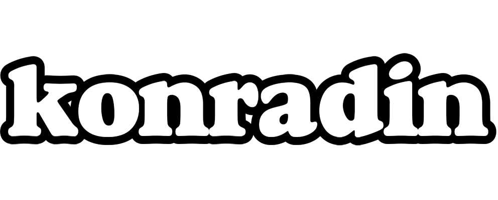 Konradin panda logo