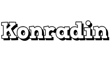 Konradin snowing logo