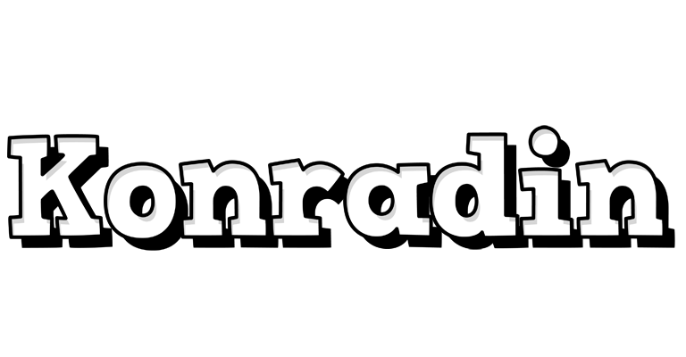 Konradin snowing logo