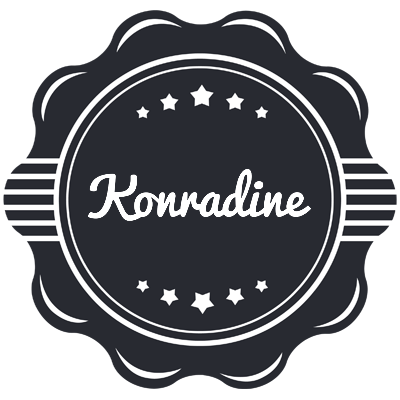 Konradine badge logo