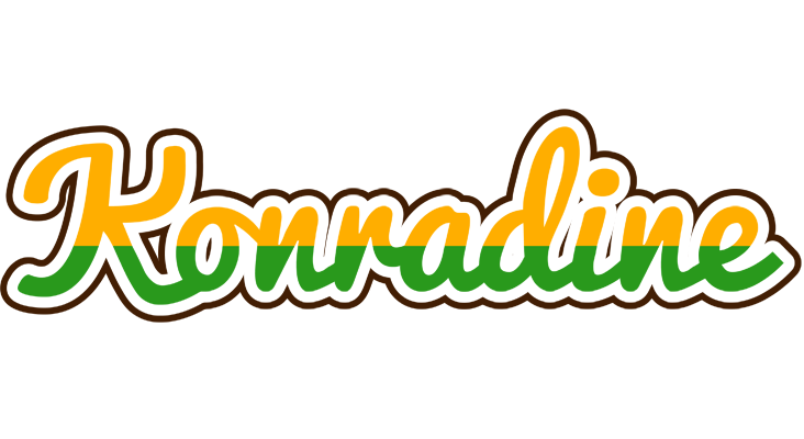 Konradine banana logo