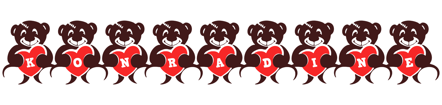 Konradine bear logo