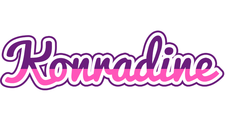 Konradine cheerful logo