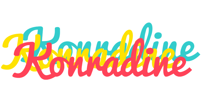 Konradine disco logo