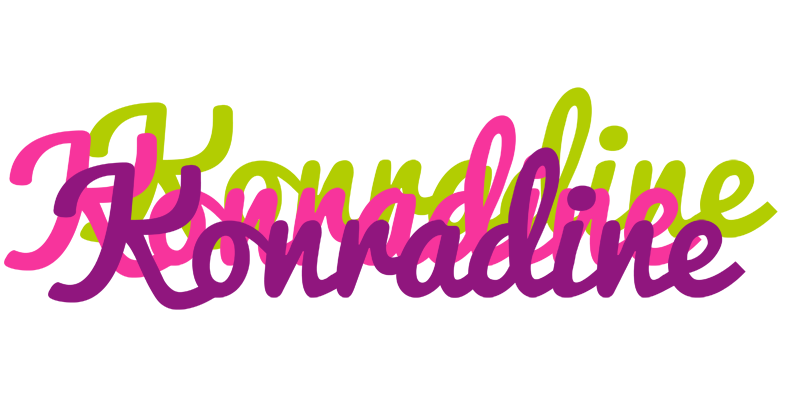 Konradine flowers logo