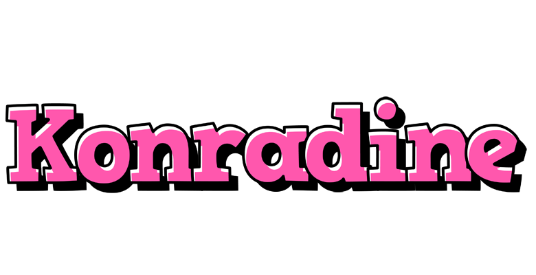 Konradine girlish logo
