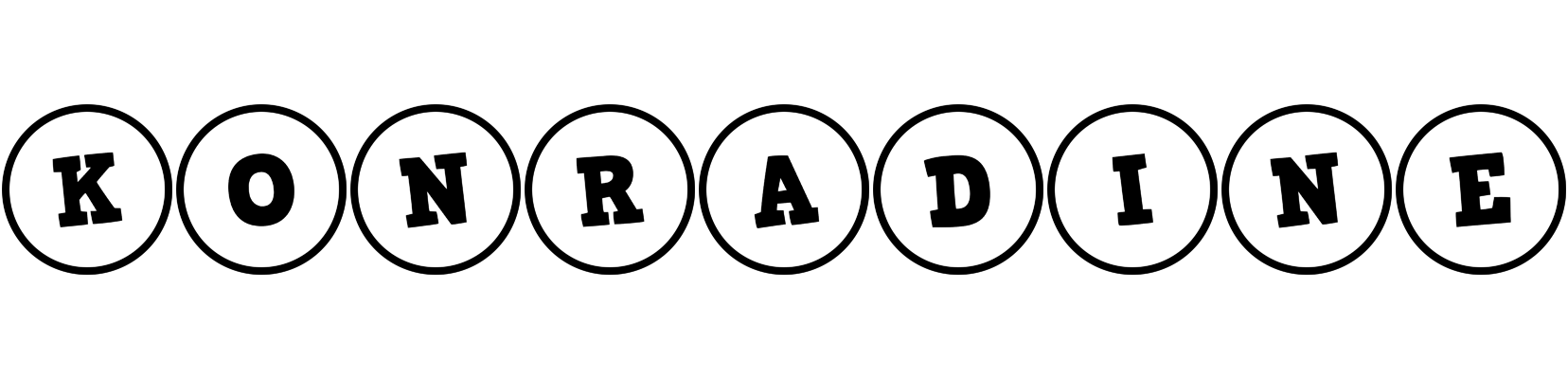 Konradine handy logo