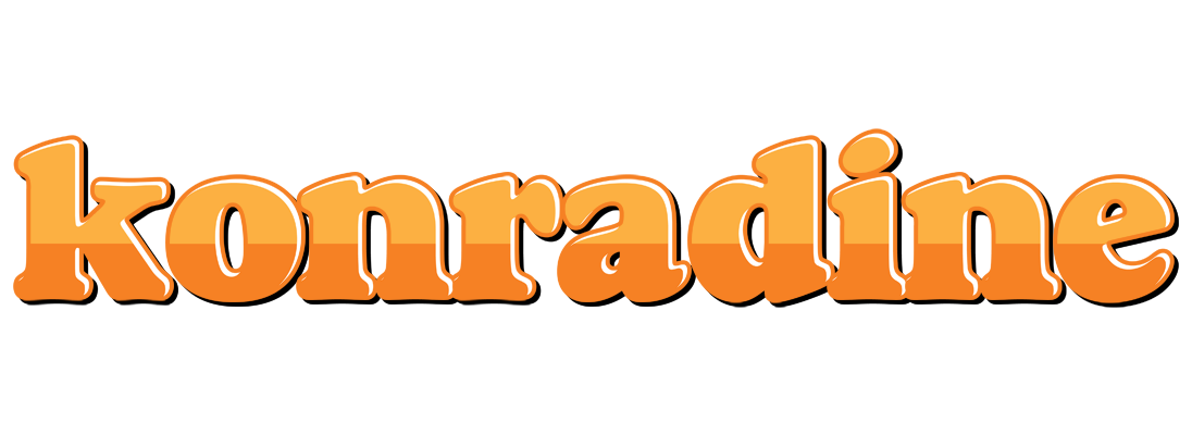 Konradine orange logo