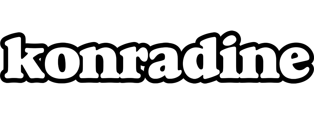 Konradine panda logo