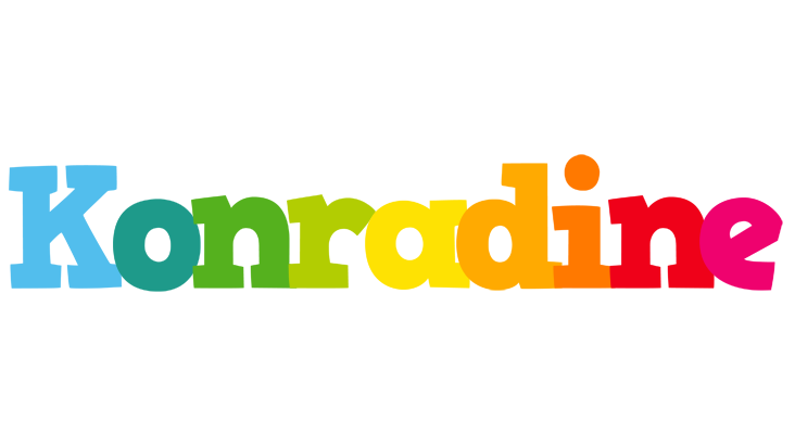 Konradine rainbows logo