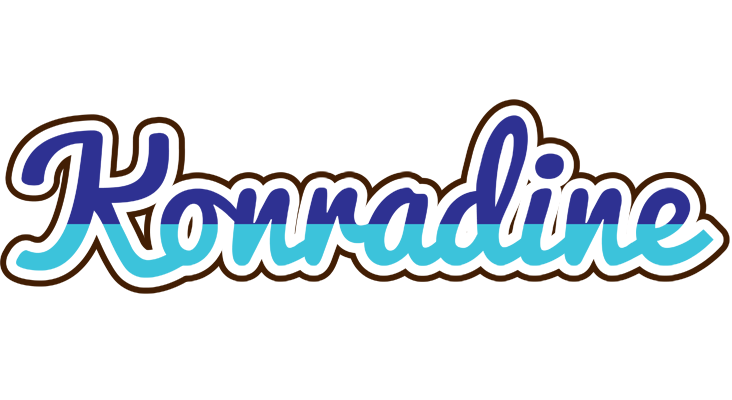 Konradine raining logo