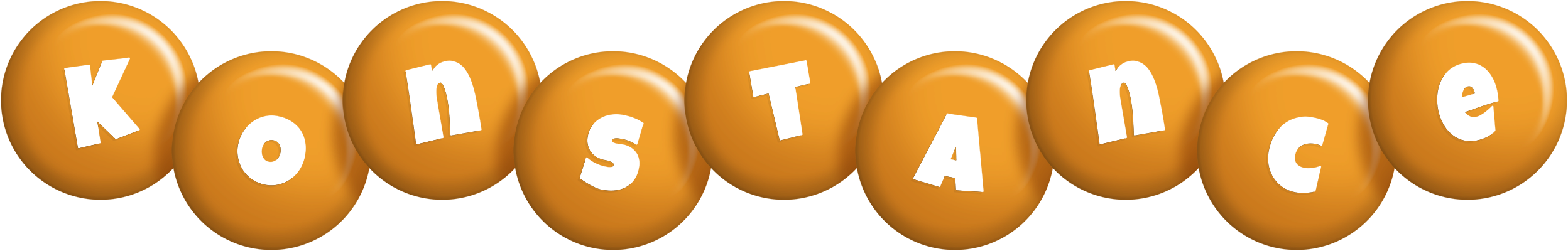 Konstance candy-orange logo