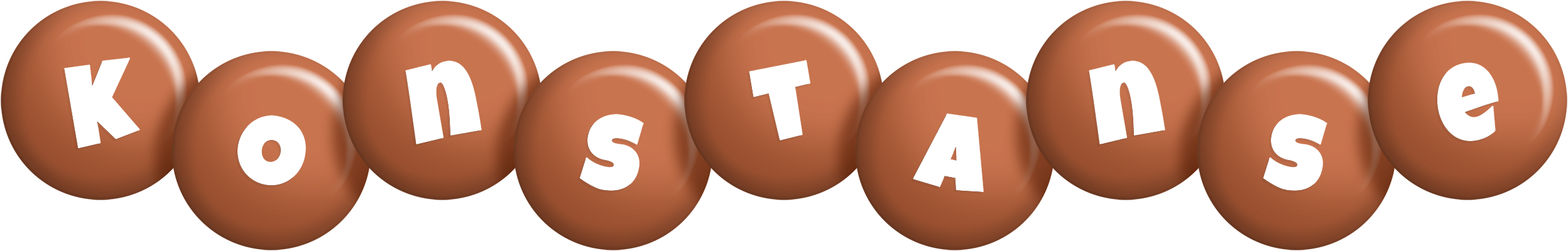 Konstanse candy-brown logo