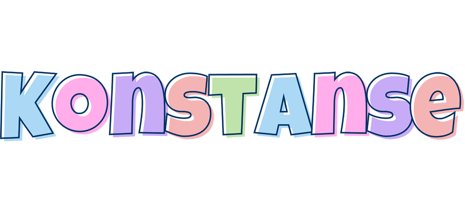 Konstanse pastel logo