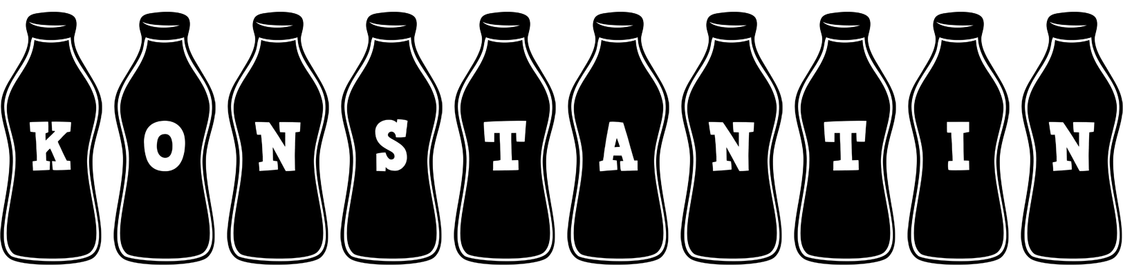 Konstantin bottle logo