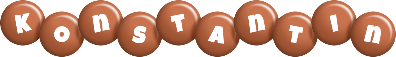 Konstantin candy-brown logo