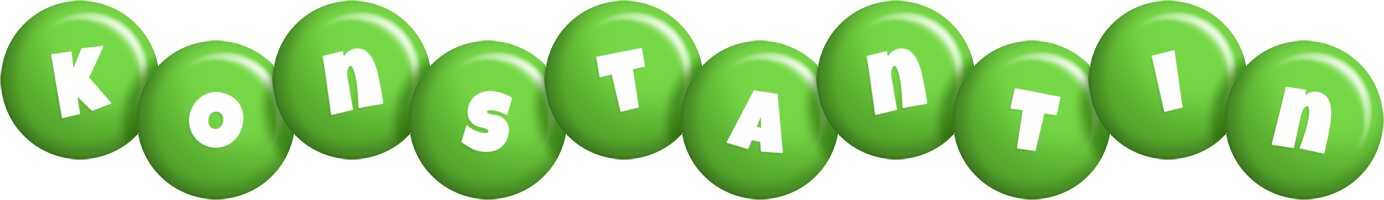 Konstantin candy-green logo