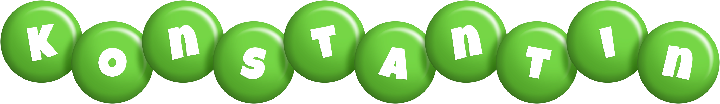 Konstantin candy-green logo