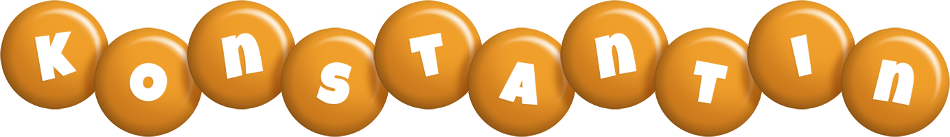 Konstantin candy-orange logo