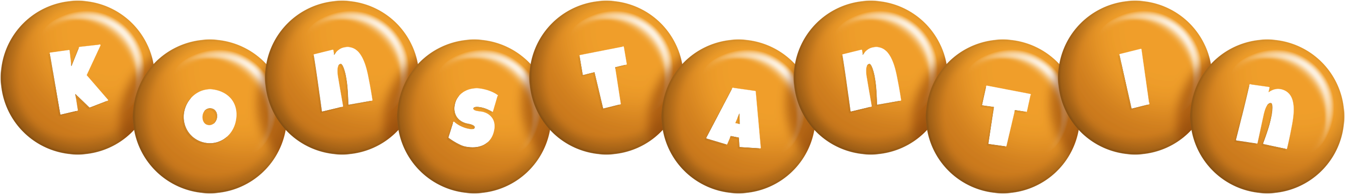 Konstantin candy-orange logo