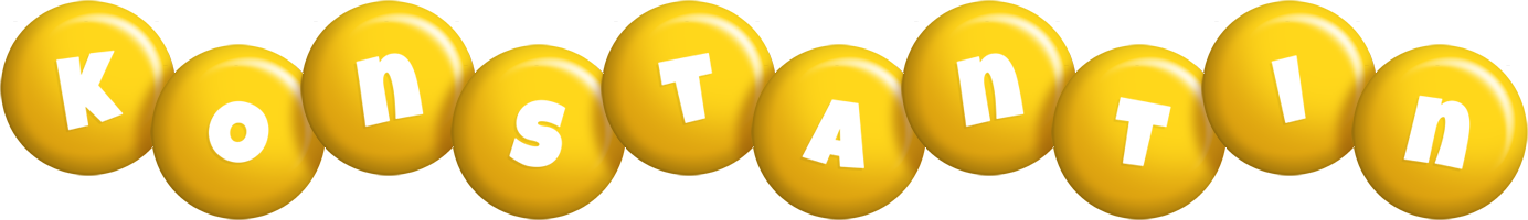 Konstantin candy-yellow logo