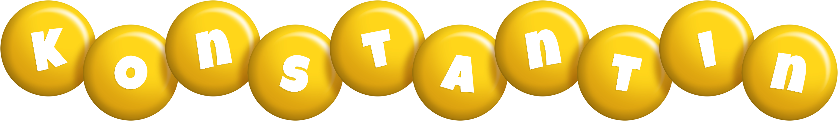 Konstantin candy-yellow logo