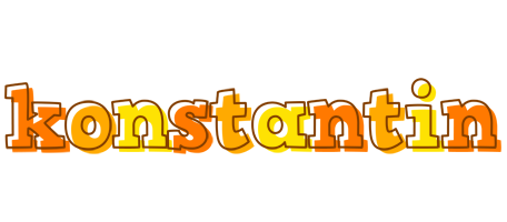 Konstantin desert logo