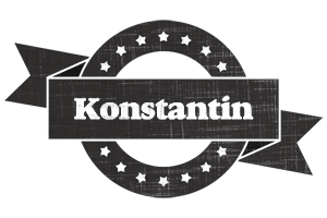Konstantin grunge logo
