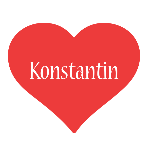 Konstantin love logo