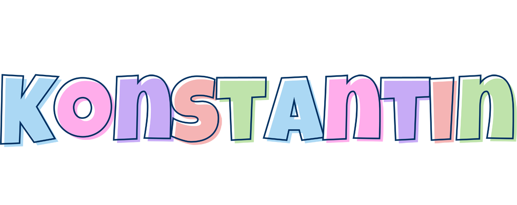 Konstantin pastel logo