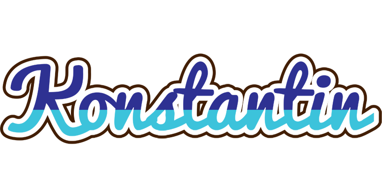Konstantin raining logo