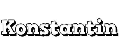 Konstantin snowing logo