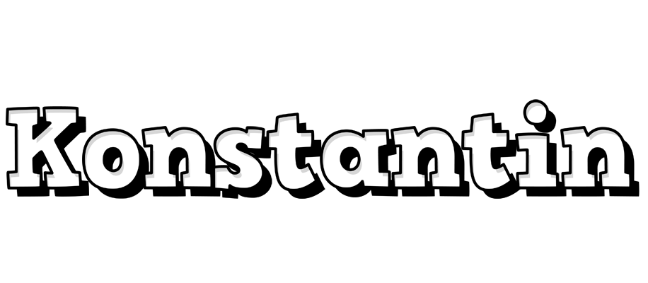 Konstantin snowing logo