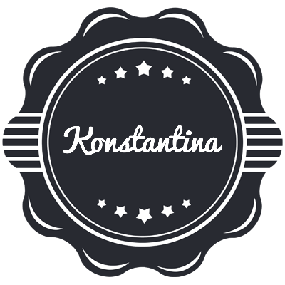 Konstantina badge logo