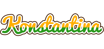 Konstantina banana logo