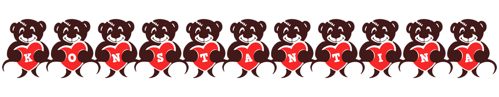 Konstantina bear logo