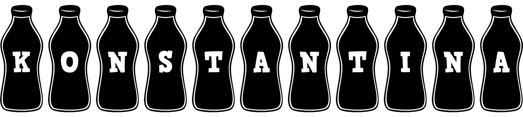 Konstantina bottle logo