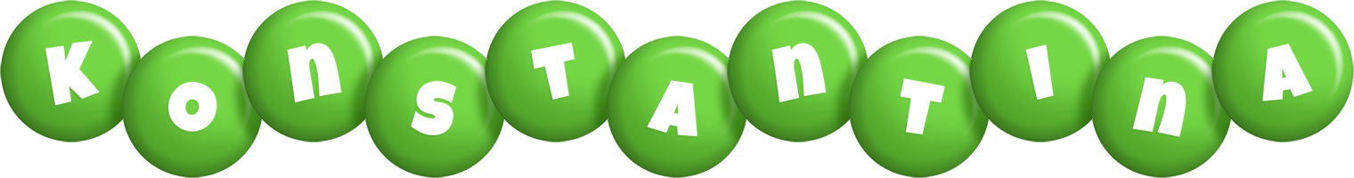 Konstantina candy-green logo