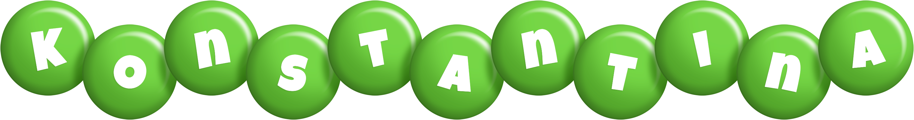 Konstantina candy-green logo