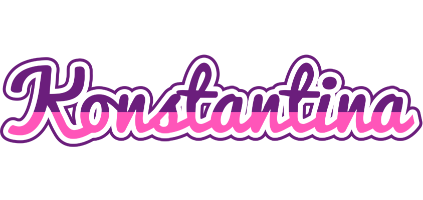 Konstantina cheerful logo