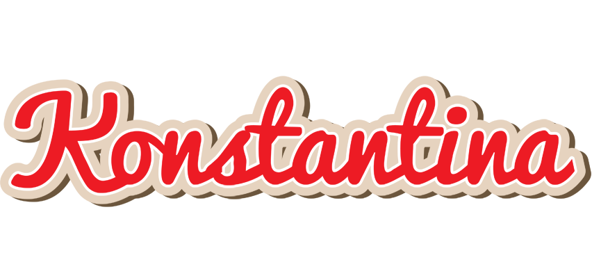 Konstantina chocolate logo
