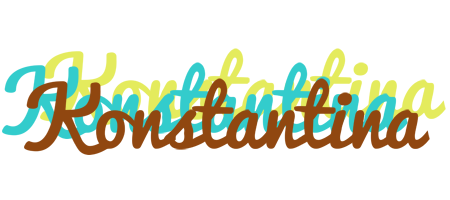 Konstantina cupcake logo