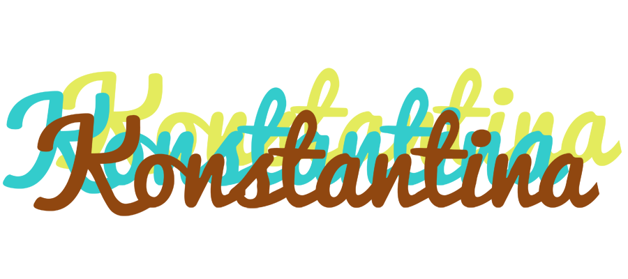Konstantina cupcake logo