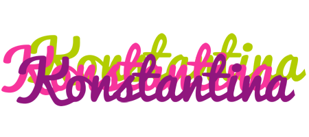 Konstantina flowers logo