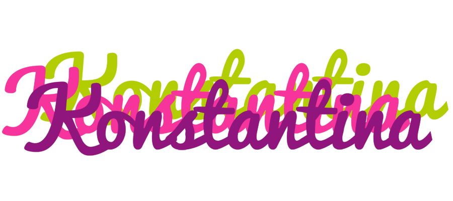 Konstantina flowers logo