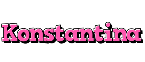Konstantina girlish logo