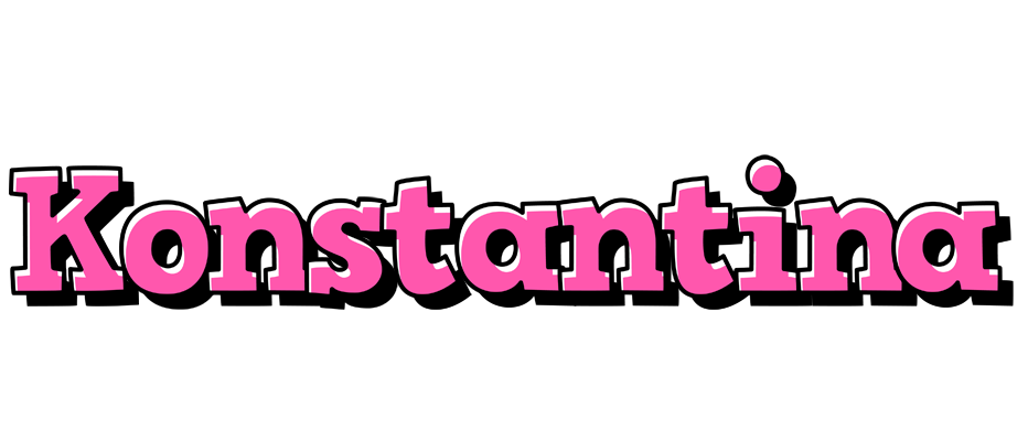 Konstantina girlish logo