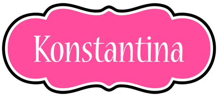 Konstantina invitation logo